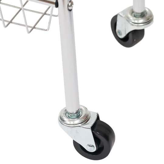 Household Essentials 33" Triple Tier Slim Storage Cart